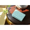 Sankyo Shokai Ostrich Leather Business Card Holder, Full Point Card