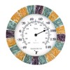 Lily's Home Indoor or Outdoor Large Hanging Wall Thermometer. 10"