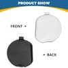 TOPUS Front Bumper Tow Hook Cover for Mazda 3 Axela