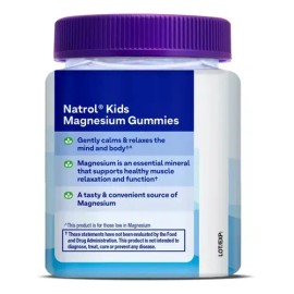 Natrol Kids Magnesium Magnesio Niños Gomitas