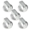 5 Pack AEZ73293801 Burner Control Stove Knobs Replacements Compatible with