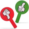 Pack of 2 Thumb Up Thumb Down Paddle, Yes No