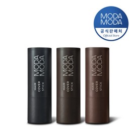 Modamoda Pro Change Hair Cover Stick 3.5g Black 2-pack / 모다모다 프로 체인지 헤어 커버스틱 3.5g 흑색 2개세트