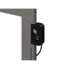 AFI Mission Twin Wood Headboard with USB Charging Station in