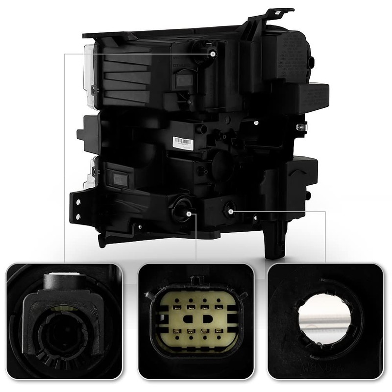 ACANII - For [LED Low/High Beam w/Halogen Signal] 2019-2021 Chevy