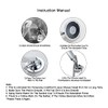 Shower Head Holder Suction Cup Handheld Bracket Adjustable Height Shower