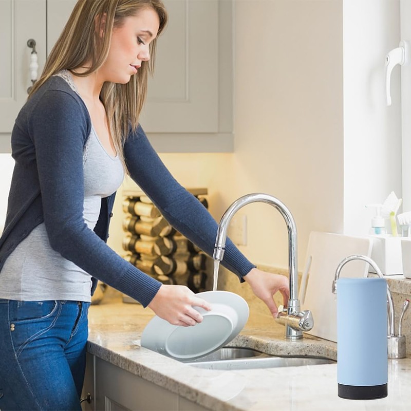 LOQJSS Dish Soap Silicone Dispenser Refillable Dish Washing Liquid Dispenser