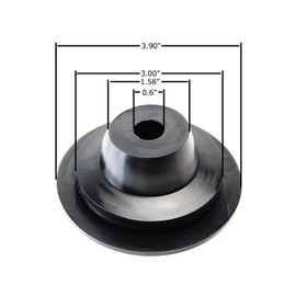 iJDMTOY Universal Front Road Illuminating Light Housing Rear End Rubber Seal Caps Compatible With Automotive Installing/Upgrade Light Bulbs