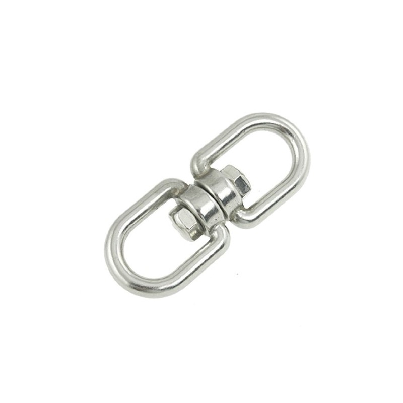 Marine Mooring 1/4" Eye to Eye Swivel 304 Stainless Steel