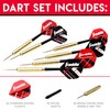 Franklin Sports Steel Tip Darts Set - 6 Pack of
