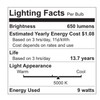 GE Daylight LED Floodlight Bulbs, 9 Watt (65 Watt Equivalent)