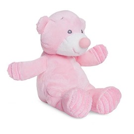 Aurora World 8.5-Inch Bonnie Bear Plush Toy (Pink)
