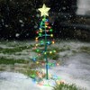 Solar Christmas Tree Light for Outdoor Decor – Waterproof LED