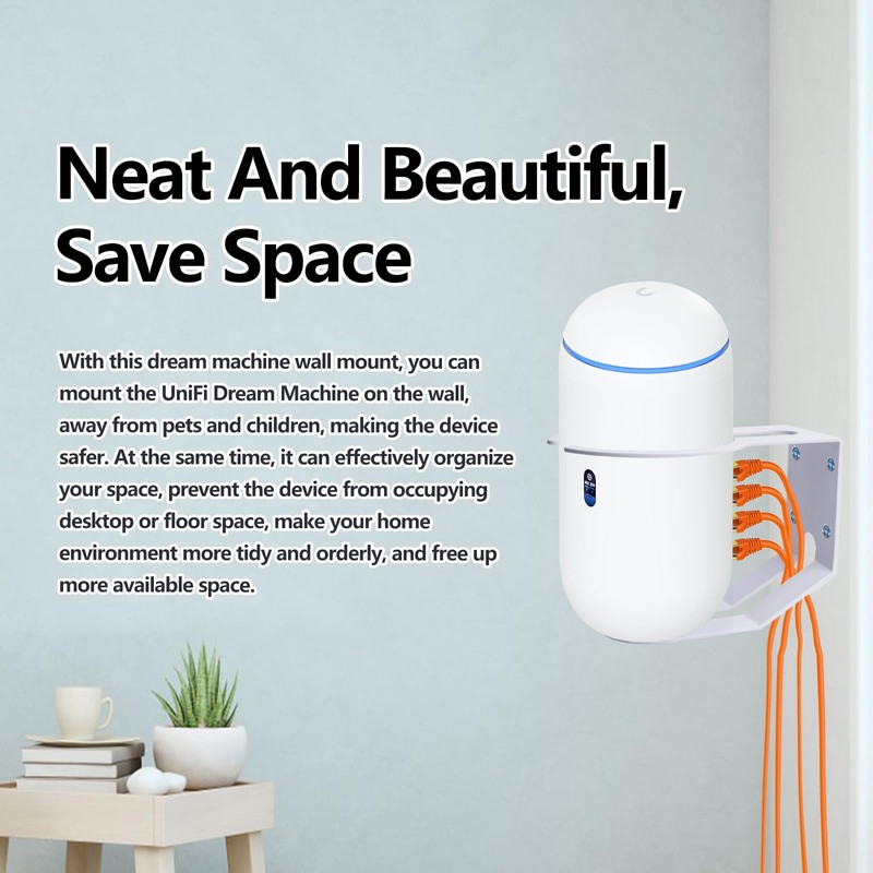 Dream Machine Wall Mount, Dream Router Bracket, Wall Mount Bracket