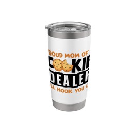 Mother Cookie Lover Cookie Baker Cookie Seller Stainless Steel Insulated Tumbler