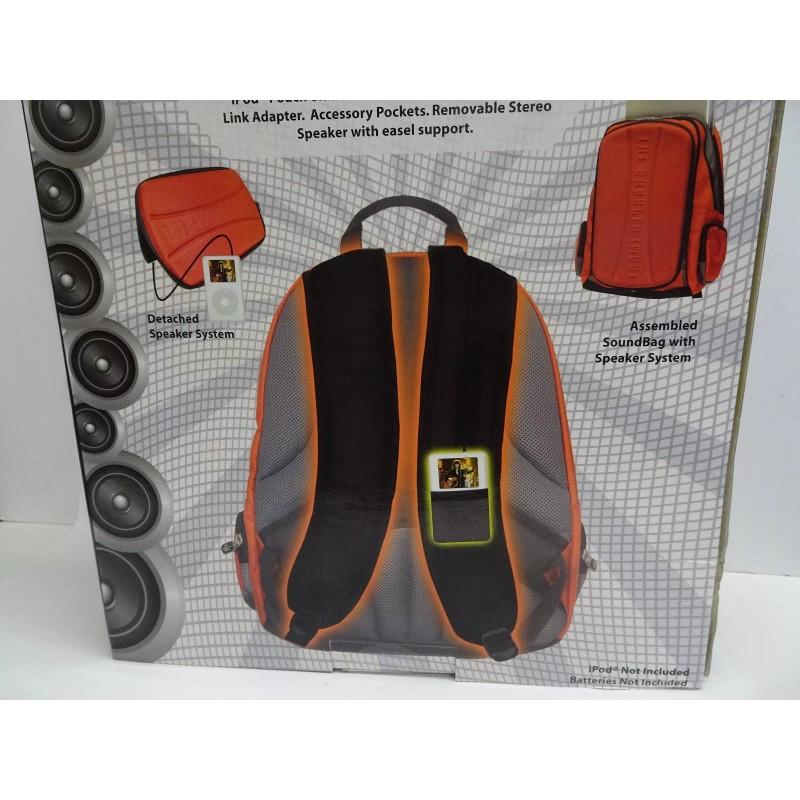 Sharper Image The Sharper Image Stereo Speaker System Padded Black
