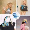 AUHOKY - 6 pulseras con asa de bolso y cinta