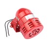 120DB Red Mini Metal Motor Alarm Industrial Sound Electrical Guard