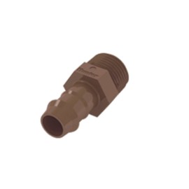 Hunter Sprinkler PLD050 Micro Irrigation Fitting Barb to 1/2-Inch MPT Adapter