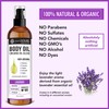 pureSCRUBS Ultra Moisturizing LAVENDER BODY OIL Spray For Dry Skin,
