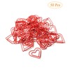Paper Clips Cute Red Love Heart Shaped Paper Clip for