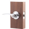 Copper Creek KL2230PS Scandinavian Privacy Kash Non-Handed Lever, Polished Stainless
