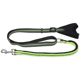 Reflective Pet Safety Belt Dog Walking Leash AntiLost Reflective Training Nylon Strap(Green S)