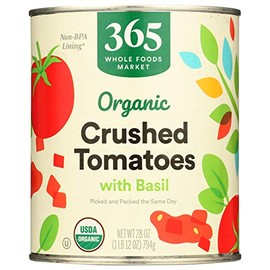 365 by Whole Foods Market, Tomatoes Crushed With Basil Organic, 28 Ounce
