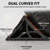 Rubber Wheel Chocks for RV Trailer Upgraded Deformable Design 2