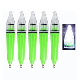 Deep Drop LED Fishing Light Waterproof Underwater Fishing Light Flashing Night Attractive Bait Lure Lamp Tools 5 Colors 4.7inch 6.7inch