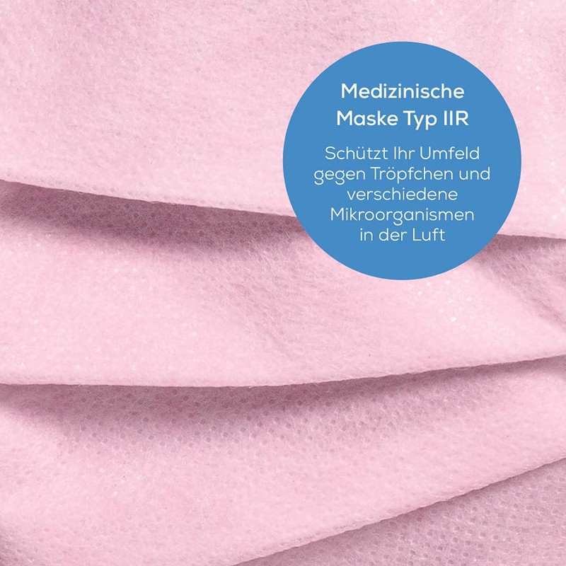 Beurer MM 15 Surgical Mask Type IIR, Made in EU,