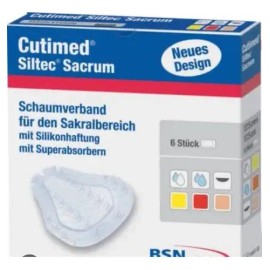 Cutimed Siltec Sacrum 22x22cm. Bsn Medical 1 Pieza