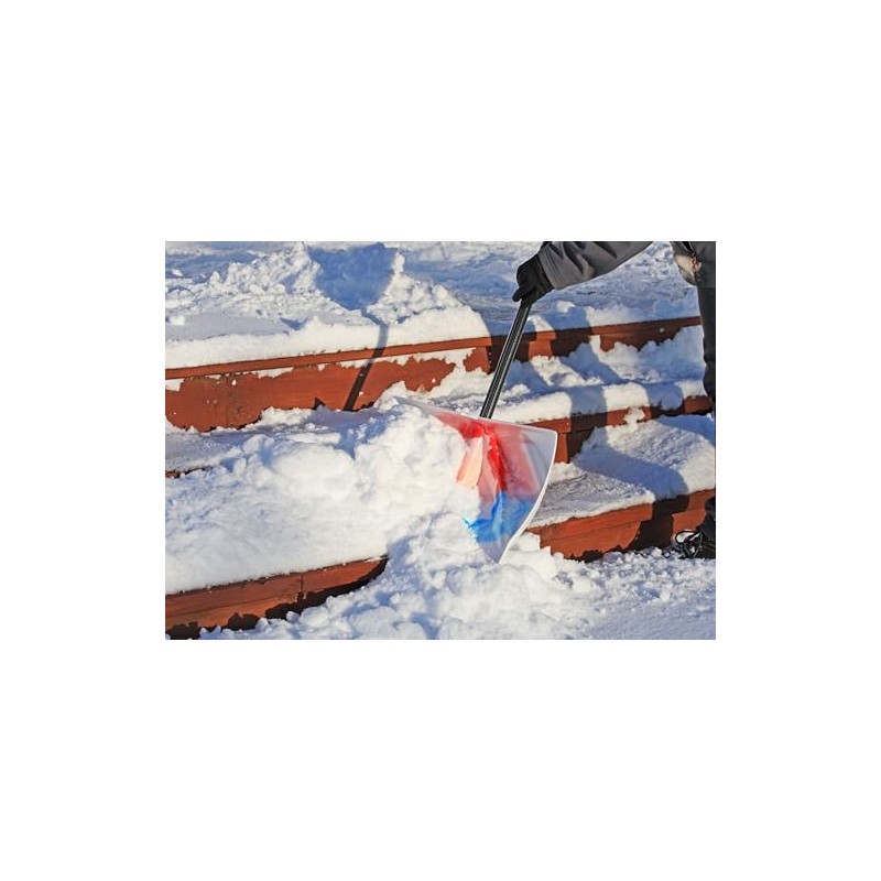 Bigfoot 18" Combination Snow Shovel – Multi-Use Blade Dozer Design