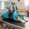 Cinf Cat Nail Clipping Cleaning Grooming Restraint Bag No Scratching