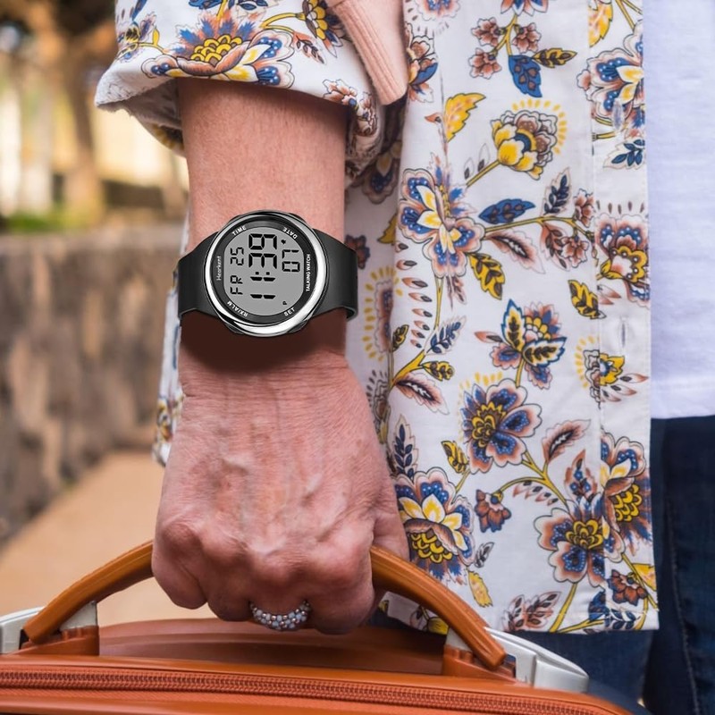 Hearkent Talking Watch for Elderly, Large Digits Watch Easy to