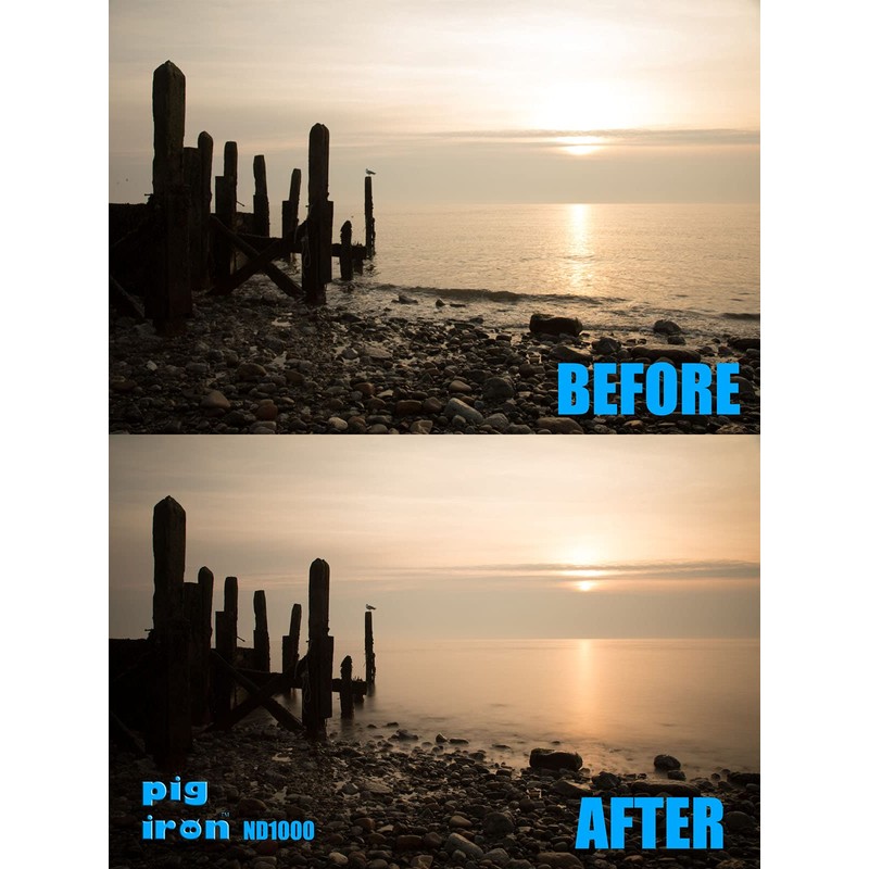 Pig Iron Pro ND1000 10 Stop Neutral Density Filter (58mm)
