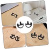 LABRIMP 1 Pair Interphone Reusable Rubber Earpiece Inserts Comfortable for