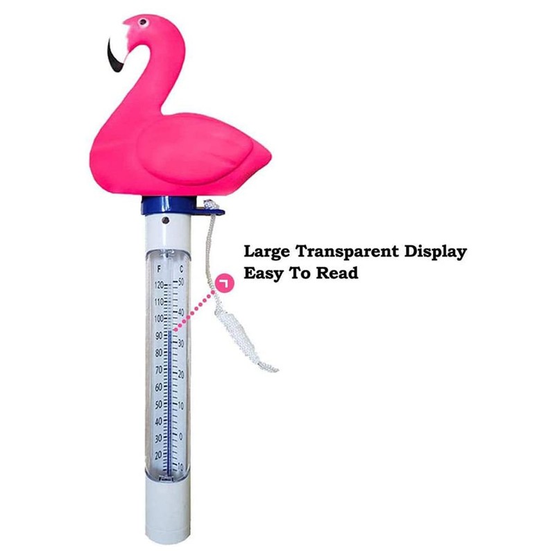 Pool Thermometer Floating Water Temperature Meter with String Swimming Pool