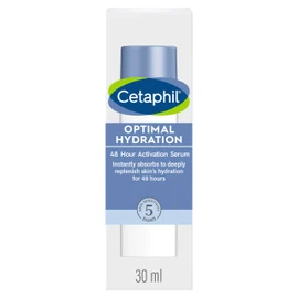 CETAPHIL Optimal Hydration 48 Hour Activation Serum 30ml, For Dehydrated, Sensitive & Dry Skin, With Hyaluronic Acid & Panthenol, Hypoallergenic, Dermatologist Tested