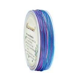 KONMAY 100 Yards 0.23mm Beading Thread for Seed Beads, 44lb. Strength Tested Beading Line, Micro-Fused String for Jewelry Making, Bead Weaving, Loom Work, Crafting