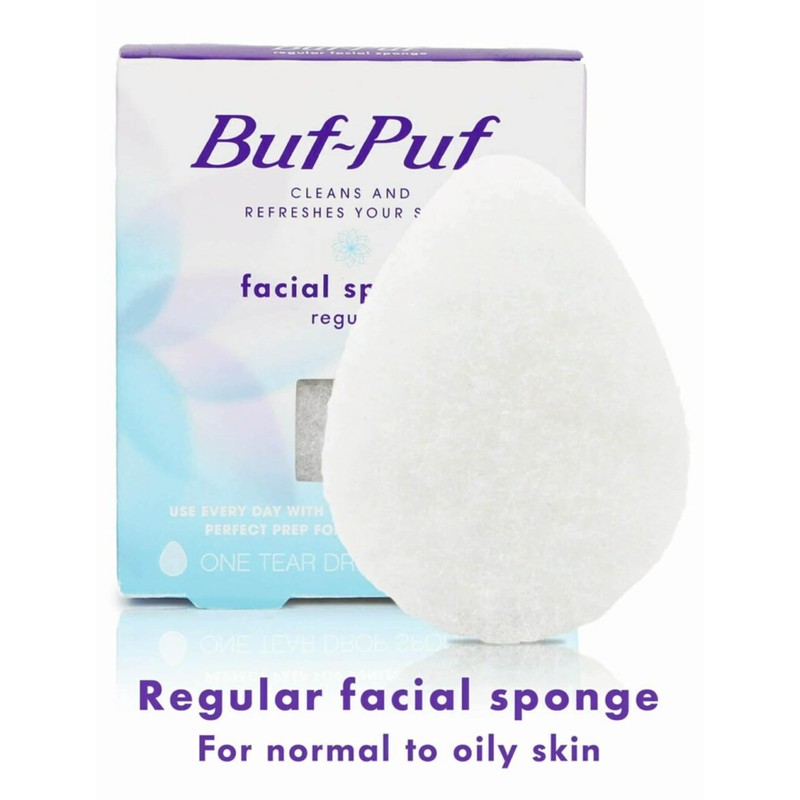 Buf-Puf Facial Sponge, Dermatologist Developed, Removes Deep Down Dirt &