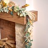 Valery Madelyn Fall Garland for Mantel, Hanging Pumpkins Garlands with