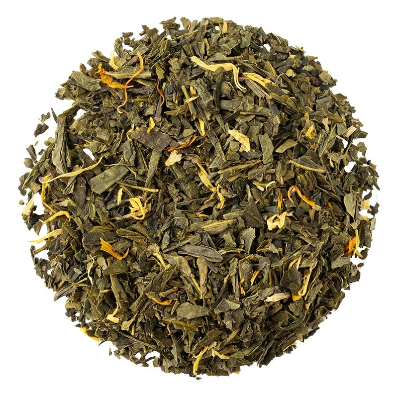 Organic Positively Tea Company, Mango Green Tea Bags, 100 Count