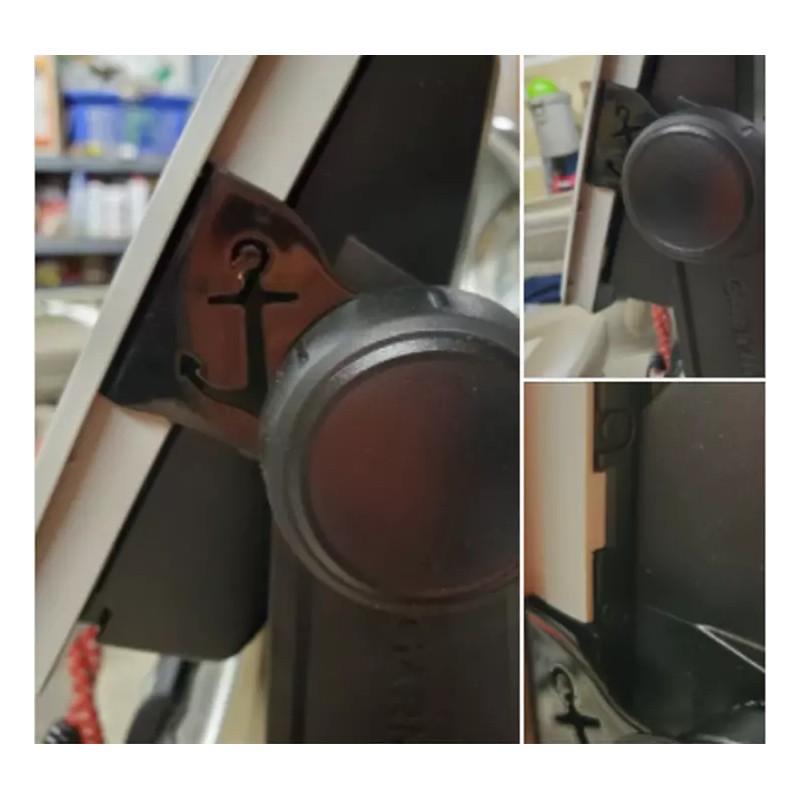 Accessory Anchor Garmin Cradle Lockers - 7" Echomap