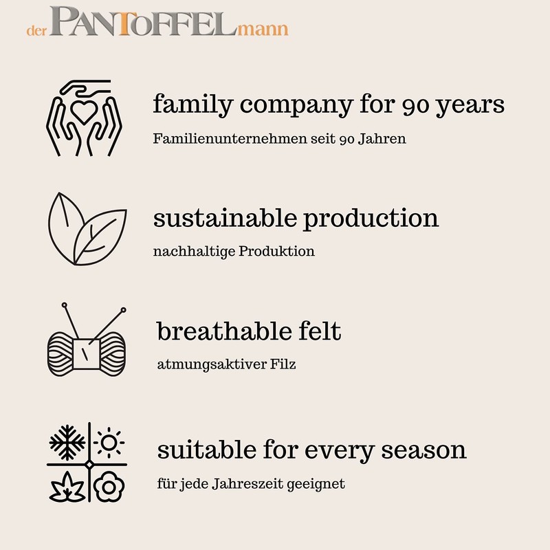 Felt slippers Walker 45