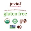 Jovial Whole Grain Brown Rice Capellini Pasta - Whole Grain