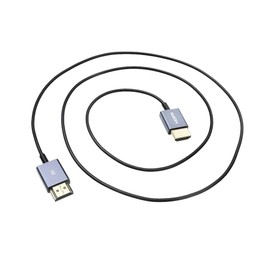 Uonecn 8K HDMI 2.1 Cable for Atomos Ninja V, 48Gbps Ultra High Speed Thin HDMI Cable, Straight Short HDMI Cable for Sony A7IV, Z-CAM F6, Red Dolby Atmos, 8K/4K TV, Laptop 100 cm / 39.4 Inches