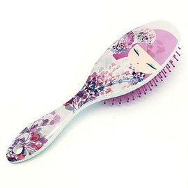Kimmidoll Hairbrush, ladies, detangling, plastic comb,1.4 × 2.6 × 6.5 inch (MAKOTO)