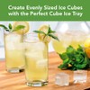 Tovolo Perfect Cube - Juego de 2 charolas para hielo,