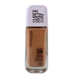 Maybelline New York Super Stay up to 30H Lumi-Matte Foundation, Medium-Full Coverage, Vegan Formula*, Amino Acids, Niacinamide, Vitamin E - Shade 340